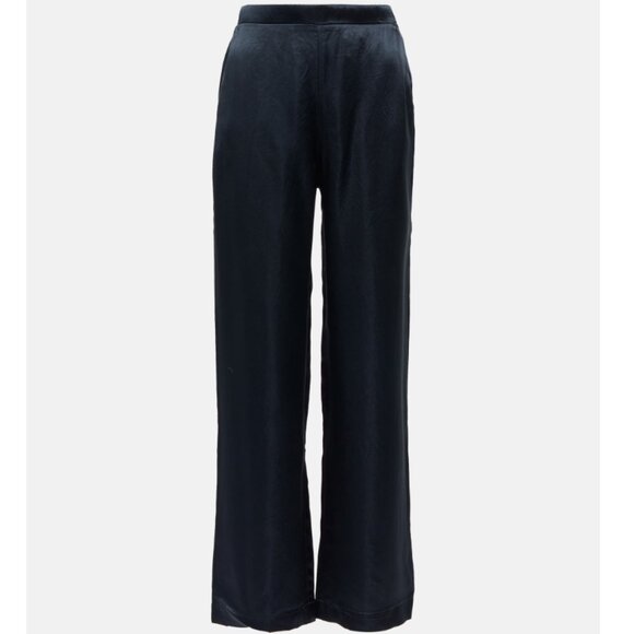 Brand New Women's C by One Pull-On Wide Leg Satin Pants - Picture 4 of 12